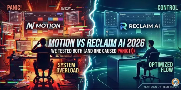 Motion vs Reclaim AI 2026: One Smart Calendar Broke Our Entire Week